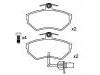 剎車片 Brake Pad Set:8E0 698 151 B
